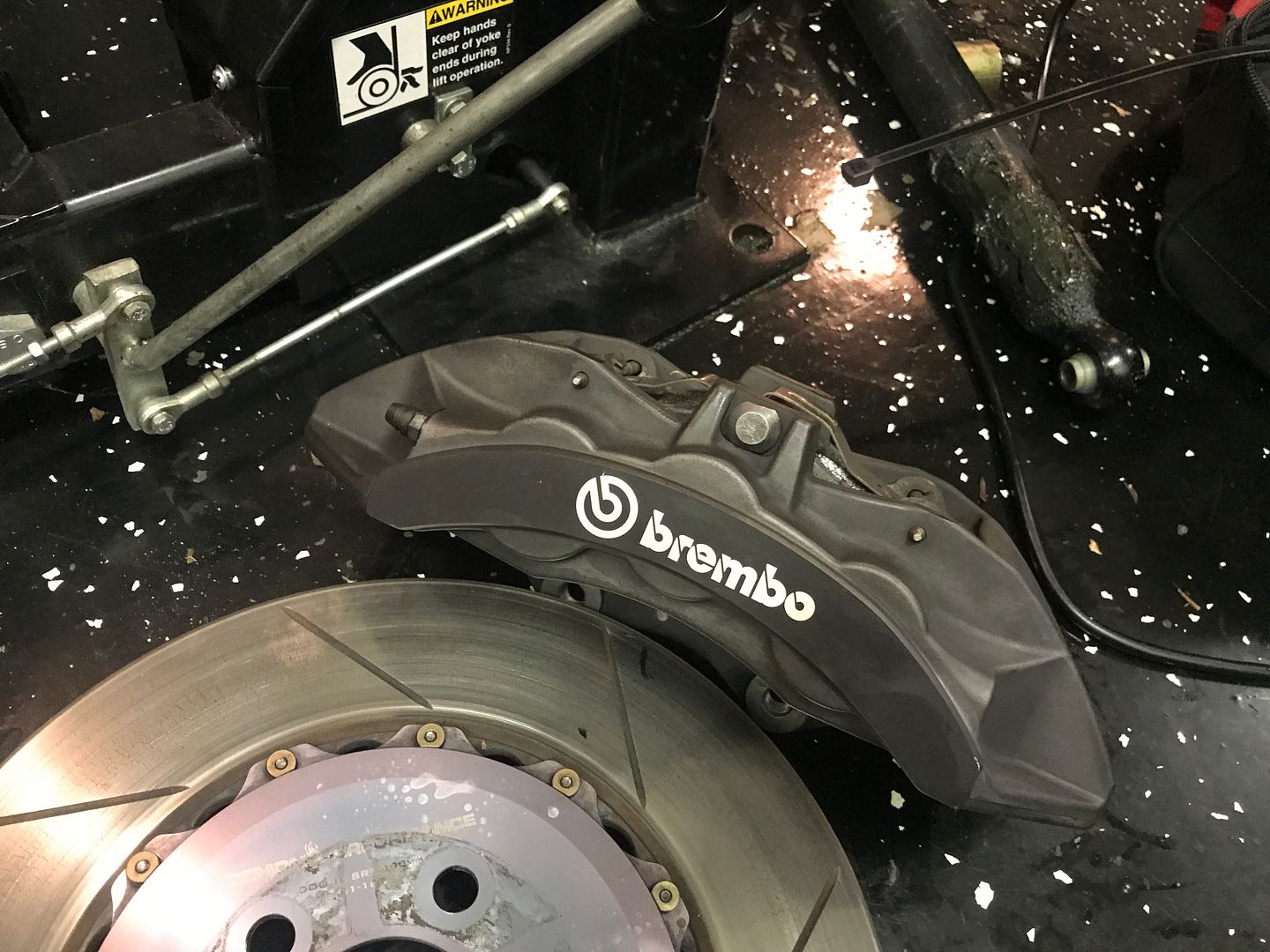 FOR SALE TA/Hellcat Calipers with Demon Peformance Rotors Dodge